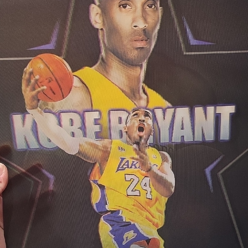 Kobe Bryant Basketball Poster